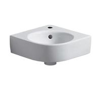 Geberit Lavabo d'angle Renova Compact 276132000 longueur de pied 32 cm, blanc