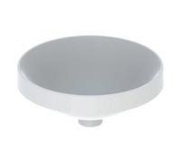 Geberit Geberit Lavabo encastré VariForm d 40 cm, sans trop-plein, rond, sous-meuble verre/blanc Quantité:1