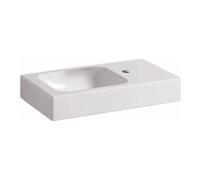 Geberit Lavabo iCon rectangulaire 53x31 cm blanc KeraTect évacuation à gauche 124153600