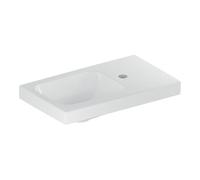 Geberit Geberit Lavabo iCon Light 53x31 cm, sortie horizontale droite, sans trop-plein, avec tablette, blanc Quantité:1