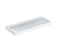Geberit Geberit Lavabo One 120 cm, mitigeur, sans trop-plein, blanc KeraTect Quantité:1