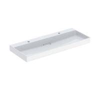 Geberit Geberit Lavabo One 120x48,4 cm, EV G + D, sans trop-plein, blanc K-Tec/Blanc Quantité:1