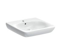 Lavabo Renova Comfort 60x55cm trou de robinetterie avec trop plein Blanc - GEBERIT 501.988.00.1