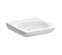 Geberit Geberit Lavabo Renova Comfort 60x55 cm, sans robinet + trop-plein, accessible, blanc Quantité:1