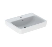 Geberit Geberit Lavabo Renova Plan 60x48 cm, mitigeur mit., avec trop-plein, céramique blanche KeraTect Quantité:1