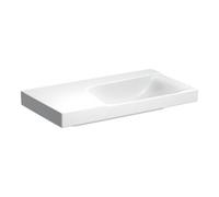 Geberit Geberit Lavabo Xeno2 90x48cm, Siphon à gauche, sans trop-plein, blanc K-Tect Quantité:1