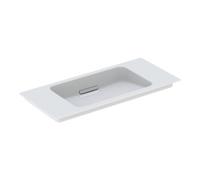 Geberit Geberit Meuble lavabo One 90x40 cm, sans trop-plein, montage supérieur, blanc K-Tect/Bl vc Quantité:1
