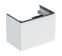 Geberit Geberit Meuble sous lavabo Acanto 1 porte, 1 tiroir I, L 74 cm, blanc mat Quantité:1