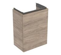 Geberit Geberit Meuble sous lavabo Acanto 1 porte, L 40 cm, noyer / lave mat Quantité:1