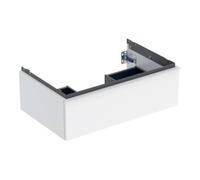 Geberit Geberit Meuble sous lavabo iCon 74x24,7x47,6 cm, blanc laqué brillant Quantité:1