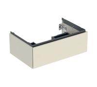 Geberit Geberit Meuble sous lavabo One 74x50,4x47 cm, sable-gris/g, 1 tiroir Quantité:1