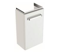 Geberit Geberit Meuble sous lavabo Renova Compact 34,8x60,4x25,2 cm, 1 porte, gris clair brillant Quantité:1
