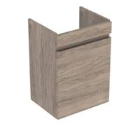 Geberit Geberit Meuble sous lavabo Renova Plan 43,5x60,5x34,5 cm, 1 tiroir, noyer, finition structurée Quantité:1