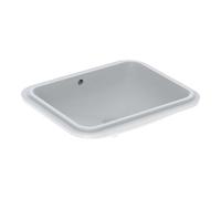 Geberit Geberit Meuble sous-lavabo VariForm 58x49 cm, sans évacuation, avec trop-plein, droit, blanc K-Tect Quantité:1