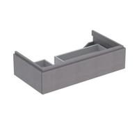Geberit Geberit Meuble sous lavabo Xeno2 88x22x46,2 cm, avec tiroir, avec tablette, structuré/gris clair Quantité:1