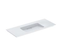 Geberit Geberit Meuble vasque One 120 cm, sans robinet + trop-plein, blanc K-Tect/blanc Quantité:1