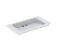 Geberit Geberit Meuble vasque One 75x40 cm, sans trop-plein, avec K-Tect/blanc brillant Quantité:1