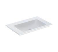 Geberit Geberit Meuble vasque One 75x48 cm, sans robinet + trop-plein, blanc KeraTect Quantité:1