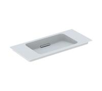 Geberit Geberit Meuble vasque One 90x40 cm, sans trop-plein, montage mural, blanc K-Tect/Blanc brillant Quantité:1