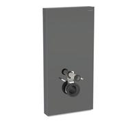 Geberit Geberit Module WC mural Monolith Plus H 101 cm, abattant frein de chute, alu satiné chromé Quantité:1