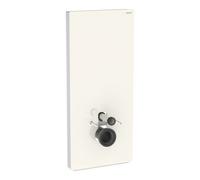 Geberit Geberit Module WC mural Monolith Plus H 114 cm, verre satiné gris sable, face alu Quantité:1