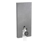 Geberit Geberit Module WC sur pied Monolith H 114 cm, ardoise foncé, alu satiné chromé Quantité:1