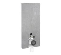 Geberit Geberit Module WC sur pied Monolith Plus H 114 cm, béton pierre naturelle, face alu Quantité:1