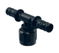 Geberit Geberit pièce en T de transition Mepla d 20mm/MF20/d=16, m MasterFix, DG, PVDF Quantité:1