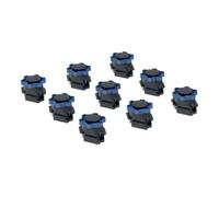 Geberit – Pieds pour receveur de douche 554.952.00.1 – 9 pièces – Hauteur réglable 6–12 cm