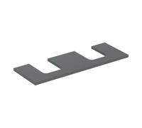Geberit Geberit Plan vasque One 135x3x47 cm, lave/laqué m, AS 2x Quantité:1