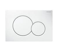 Geberit Plaque de déclenchement Sigma 01 double touche 115.770.11.5 blanc