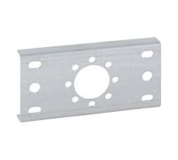 Geberit Geberit Plaque de montage droite, simple, avec matériel de fixation, acier galvanisé Quantité:1