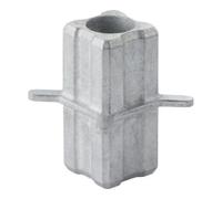 Geberit Geberit Profilführung GIS en zinc moulé sous pression, pour 2 systèmes de support Quantité:10