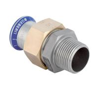 Geberit Geberit raccord de transition Mapress d 22 mm x R 1/2, inox, mâle AG, labs-f Quantité:1