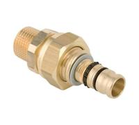Geberit Geberit Raccord de transition Mepla d= 40 mm x R 1 1/4, avec AG, laiton rouge Quantité:1