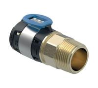 Geberit Geberit raccord FlowFit d= 40 mm, R 1, avec filetage extérieur Quantité:1