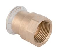 Geberit Geberit raccord Mapress d 22 mm x Rp 1, Cu, m filet intérieur, bronze rouge Quantité:1