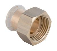 Geberit Geberit raccord Mapress d 54 mm x G 2 3/8, Cu, plat, avec écrou mâle, RG Quantité:1