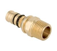 Geberit Geberit raccord Mepla d= 50 mm x R 1 1/2, avec AG, laiton rouge Quantité:1