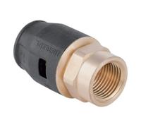 Geberit Geberit raccord PushFit d 20 mm x Rp 1/2, avec filetage intérieur, bronze rouge Quantité:1