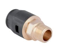 Geberit Geberit raccord PushFit d= 25 mm x R 3/4, avec filetage extérieur, laiton rouge Quantité:1