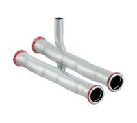 Geberit Geberit Set de raccord en T Mapress C-St. d= 22x15mm, pour retour, zingué extérieur Quantité:1