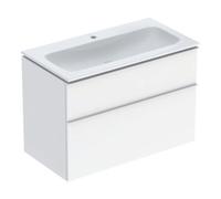 Geberit Geberit Set meuble vasque iCon 90x63x48 cm, blanc, blanc brillant, taille blanche Quantité:1