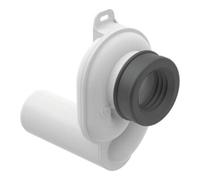 Geberit Geberit Siphon anti-odeurs pour urinoir d 50 mm, évac. horiz., plastique, blanc Quantité:1
