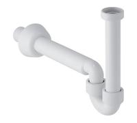 Geberit Geberit Siphon de courbure 1 1/4"x32mm, pour WT et Bi., évac. horiz., PP, blanc Quantité:1