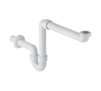 Siphon de lavabo Geberit, modèle à encombrement réduit, sortie horizontale, DN40, 151107111 - CM