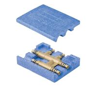 Geberit GE Mepla Té de dérivation, avec boîtier, d26 x 20 x 26 mm, MS, 1 pièce.