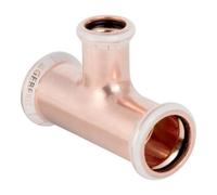 Geberit Geberit Té Mapress d= 42x18x42mm, réduit, cuivre Quantité:1