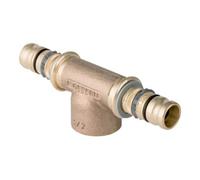 Geberit Geberit Té Mepla d 32xRp 1/2x32mm, femelle, laiton rouge Quantité:1
