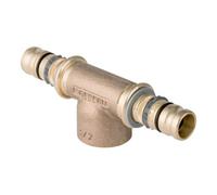 Geberit Geberit Té Mepla d 32xRp 1x32mm, avec filetage intérieur, bronze rouge Quantité:1